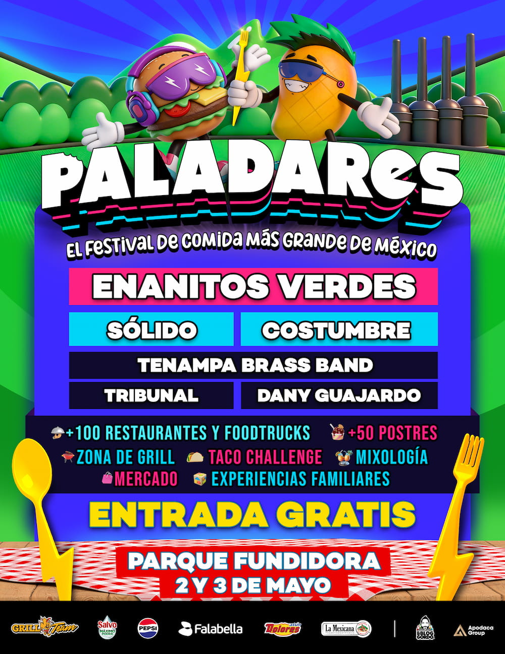 Paladares 2026 festival poster